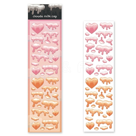 Heart PVC Sticker PW-WGDAC3F-01-1