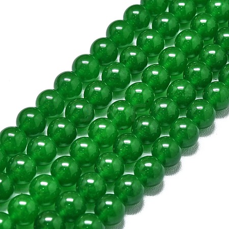 Natural Malaysia Jade Beads Strands G-L645-C01-8mm-17-1