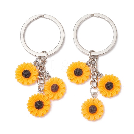 2Pcs Resin Keychains KEYC-JKC01026-1