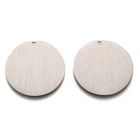 Tarnish Resistant 304 Stainless Steel Pendants STAS-O133-06G-P-1