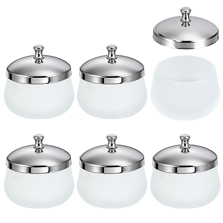6Pcs Glass Dappen Dish AJEW-DR0003-11-1