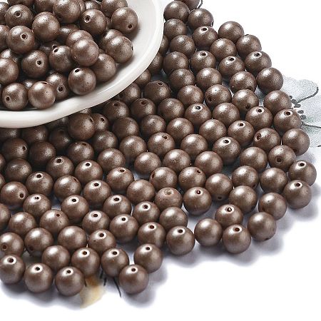 Baking Paint Glass Seed Beads SEED-H003-02A-1