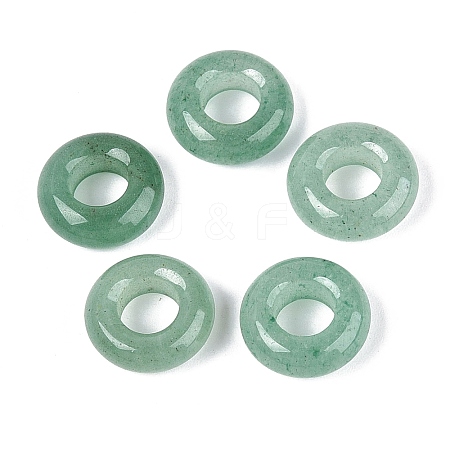 Natural Green Aventurine European Beads GG-N361-08A-1