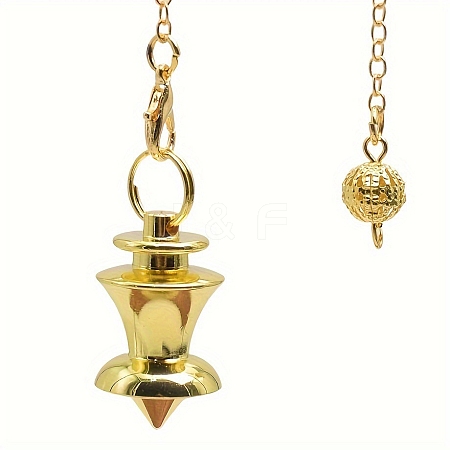 Alloy Pointed Dowsing Pendulums PW-WG8F5BA-02-1