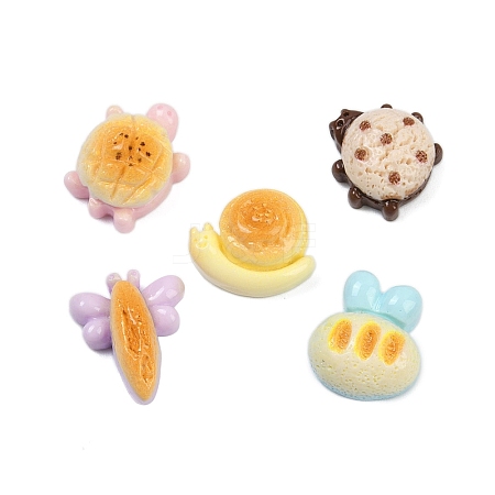 Opaque Resin Cabochons CRES-D303-05-1