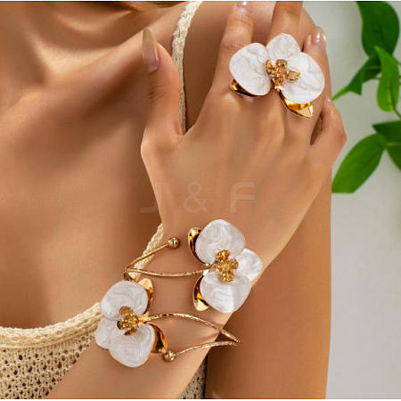 Iron Enamel Jewelry Sets WG7CDF7-02-1