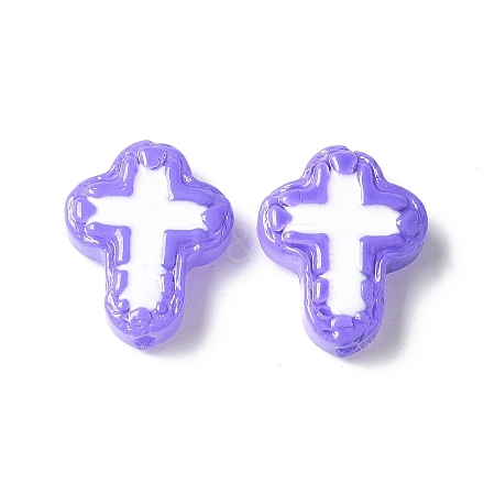 Baking Paint Glass Enamel Beads BLOW-D300-06D-1