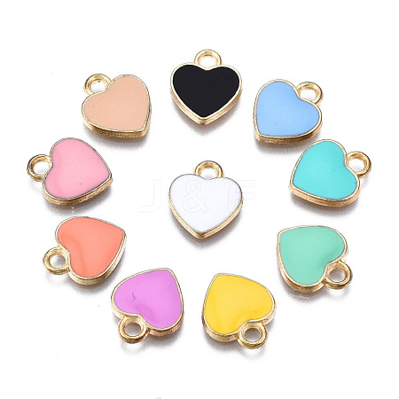 Alloy Enamel Charms X-ENAM-S121-041-A-1