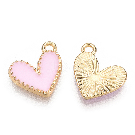 Alloy Enamel Charms ENAM-T011-204G-1