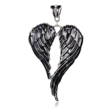 Alloy Enamel Big Pendants ENAM-G053-01AS-1