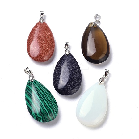 Synthetic Gemstone Pendants G-D084-01P-A-1