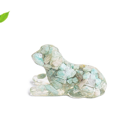 Resin Dog Display Decoration PW-WGF94F5-05-1