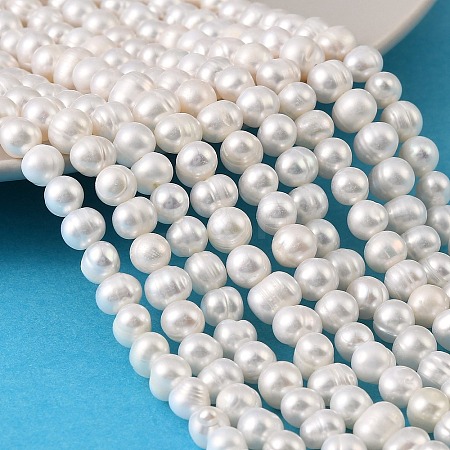Natural Cultured Freshwater Pearl Beads Strands PEAR-L034-16C-1