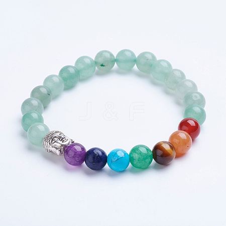 Chakra Jewelry BJEW-P072-J02-1