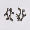 Alloy Cabochons PALLOY-L204-10AB-2