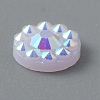 Opaque Resin Cabochons CRES-WH0010-018B-3