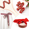 WADORN 1Roll Ethnic Style Embroidery Polyester Ribbons OCOR-WR0001-33A-5