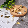 Cheriswelry 18Pcs 9 Style Zinc Alloy Pendants FIND-CW0001-21-15