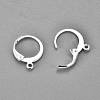 304 Stainless Steel Leverback Earring Findings STAS-F155-13S-2