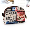 Cartoon Boy Girl Printed Cloth Zipper Wallets PW-WGE0DD7-03-1