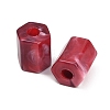 Opaque Acrylic Imitation Gemstone Beads AC-CBAE907-02-2