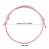 30Pcs 5 Color Adjustable Waxed Polyester Braided Cord Bracelets X1-BJEW-FZ00016-4