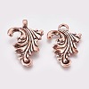 Eco-Friendly Zinc Alloy Hook Clasps LS-PALLOY-WH0031-03R-2