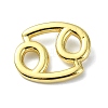 Rack Plating Brass Pendants KK-Q810-04E-G-1