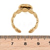 Shell Shape 304 Stainless Steel Cuff Ring Components SA-CBA098D-04G-B-3