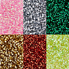 12702Pcs 6 Colors Christmas Theme Plastic Tube Beads FIND-DC0006-28B-1
