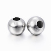 Tarnish Resistant 304 Stainless Steel Beads STAS-H396-E-08P-2