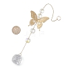 201 Stainless Steel Connector Charms and Glass Suncatchers HJEW-JM04732-01-3