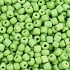 Frosted Opaque 6/0 Glass Seed Beads SEED-R029-4mm-A03-1