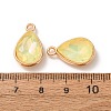 Alloy Glass Pendants GL-CBA7A25-02C-3