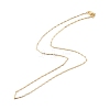 Brass Coreana Chains Necklace for Women NJEW-P265-33G-2
