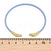 Braided Steel Wire Bangles Making KK-CBA6056-02F-G-3