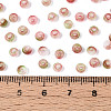 Imitation Cat Eye Glass Seed Beads SEED-N007-31E-4