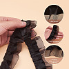 2-Layer Pleated Satin Organza Ribbons PJ-TAC0004-02F-4