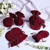 20Pcs Gourd Velvet Drawstring Bags TP-BBC0001-07B-05-4