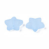 Transparent Frosted Acrylic  Beads X-FACR-N002-01A-3