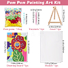 DIY Soft Balls Painting Kit for Children DIY-GF0010-13D-2