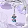 Glass Seed Bead Pendant Decorations HJEW-MZ00057-01-2