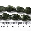 Natural Teardrop Xinyi Jade/Chinese Southern Jade Beads Strands G-L242-16-5