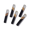 Opaque Resin & Walnut Wood Big Pendants RESI-M027-11A-3