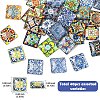 2Bags 2 Styles Glass Cabochons GGLA-YW0001-26-2