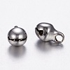 304 Stainless Steel Bell Charms UNKW-N0001-02P-1
