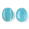 Oval Imitation Gemstone Acrylic Beads X-OACR-R047-13-3