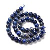 Natural Lapis Lazuli Beads Strands X-G-J396-8mm-2