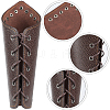 Adjustable Imitation Leather Cord Bracelet AJEW-WH0342-91B-6