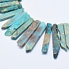 Natural Imperial Jasper Beads Strands G-E444-10C-2